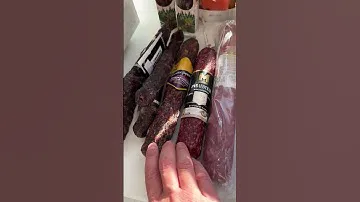 Самые вкусные беларуские колбасы! Закупился перед поездкой в Грузию #батуми #грузия #беларусь