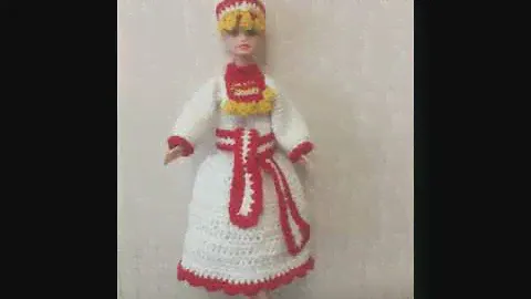Марийка. Очередной национальный костюм народов Поволжья.