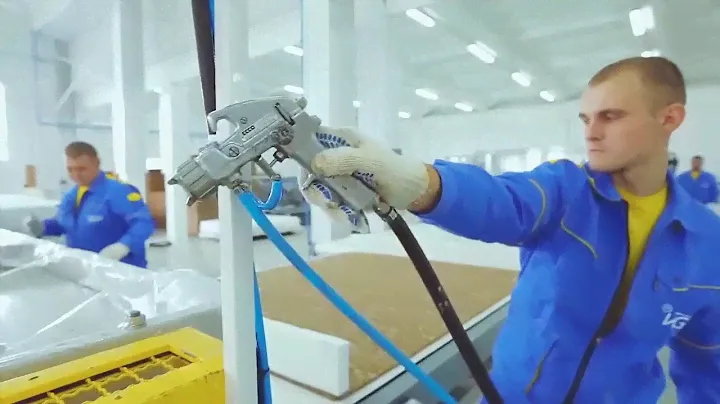 Обзор производства матрасов Vega