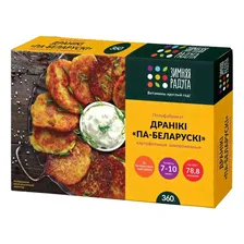 Драники картофельные Зимняя Радуга Белорусские замороженные 360 г