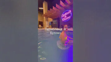 Термоленд в Бутово с баром в бассейне