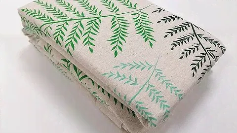 Комплект льняных штор из 2 штук "Ивушка"