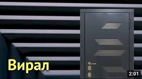 Видеообзор входной двери для квартиры — «Вирал»