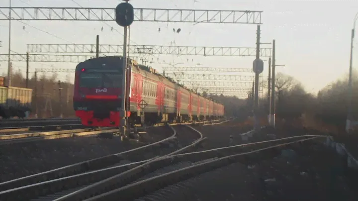 ЭД4М-0450 станция Тучково