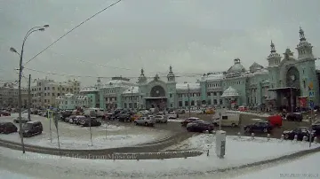 Иду к метро Белорусская // 2017