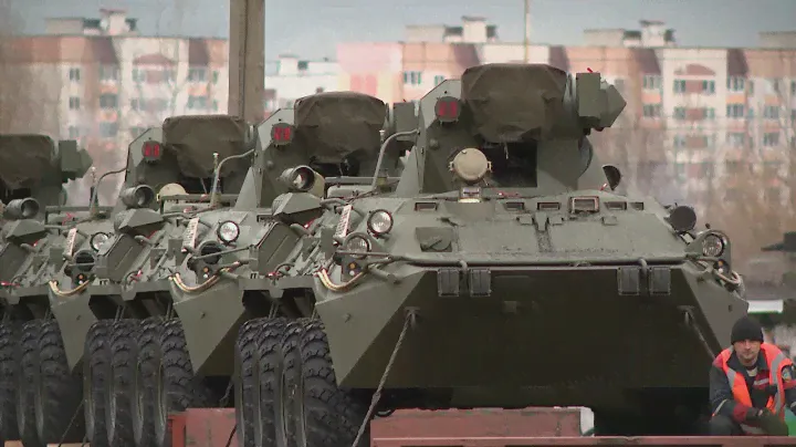 Прибытие новой техники в Беларусь