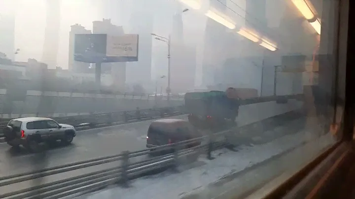 Поездка на электропоезде ЭД4М-0460 по маршруту "Москва Белорусская - Кубинка-1"