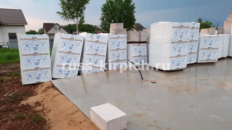 Белорусские газобетонные блоки ГК Газосиликат стеновые 600x300x250, D400 купить по цене 4 690 ₽ в Москве