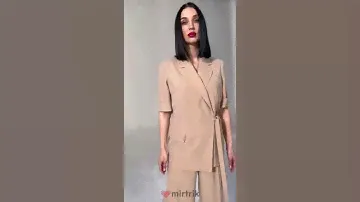 Брючный костюм белорусского бренда Мода-Юрс модель 2669 Ссылка на него в описании к видео