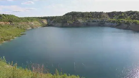 Меловые карьеры, белорусские Мальдивы. Обзорная площадка