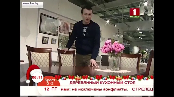 Кухонные столы: модели из дерева
