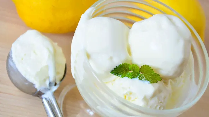 САМОЕ вкусное ЛИМОННОЕ мороженое ☆ Lemon ice cream