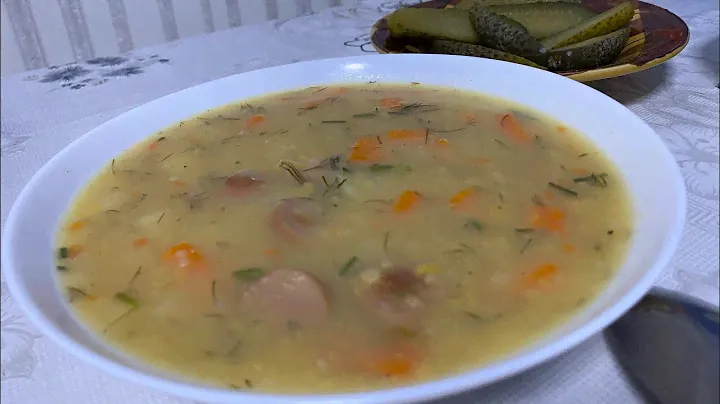 Гороховый Суп из Брикета с Сосисками Что Может Быть Вкуснее