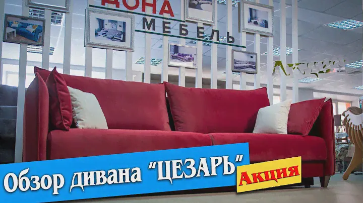 ДОНА МЕБЕЛЬ акция на диван "Цезарь"