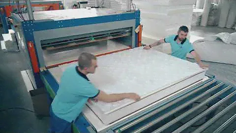 Технологический процесс производства матрасов Formlinea