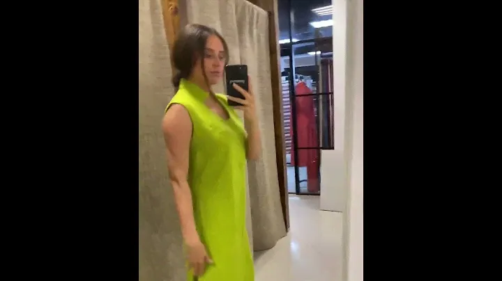 Платье из белорусского костюмного льна