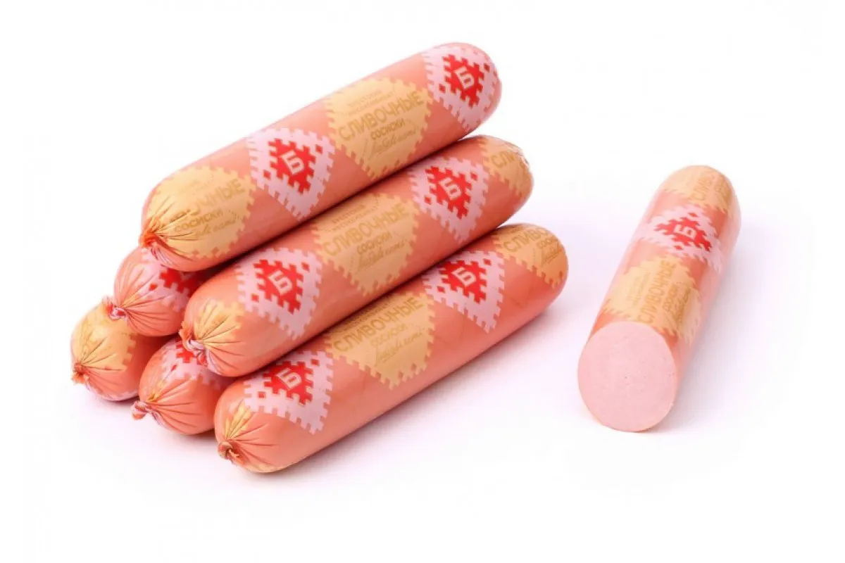 Сосиски "Молочные" ГОСТ Белорусские продукты-0