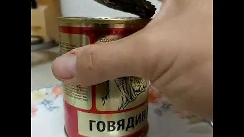 Обзор. Белорусская тушенка. Слонимский мясокомбинат. Говядина