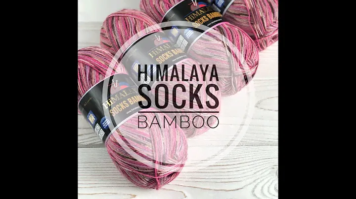 Обзор носочной пряжи Himalaya Socks Bamboo