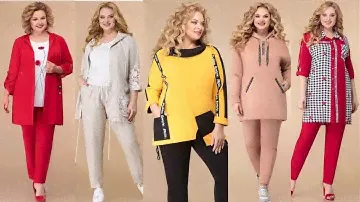 Белорусские женские костюмы🧥 👖Костюмы для полных