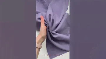 Ткань для шитья. Ткань лен умягченный фиалка